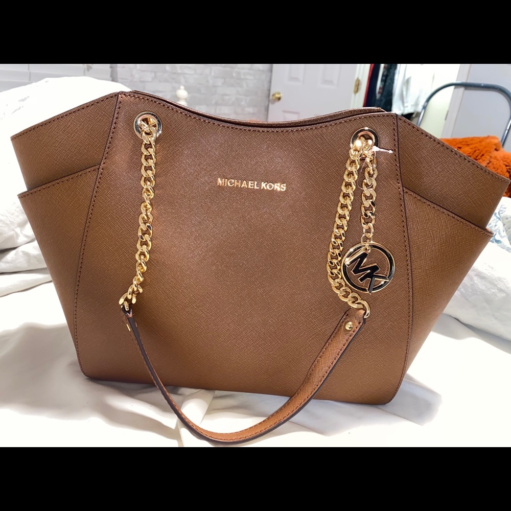 NWT brown Michael Kors tote/ purse